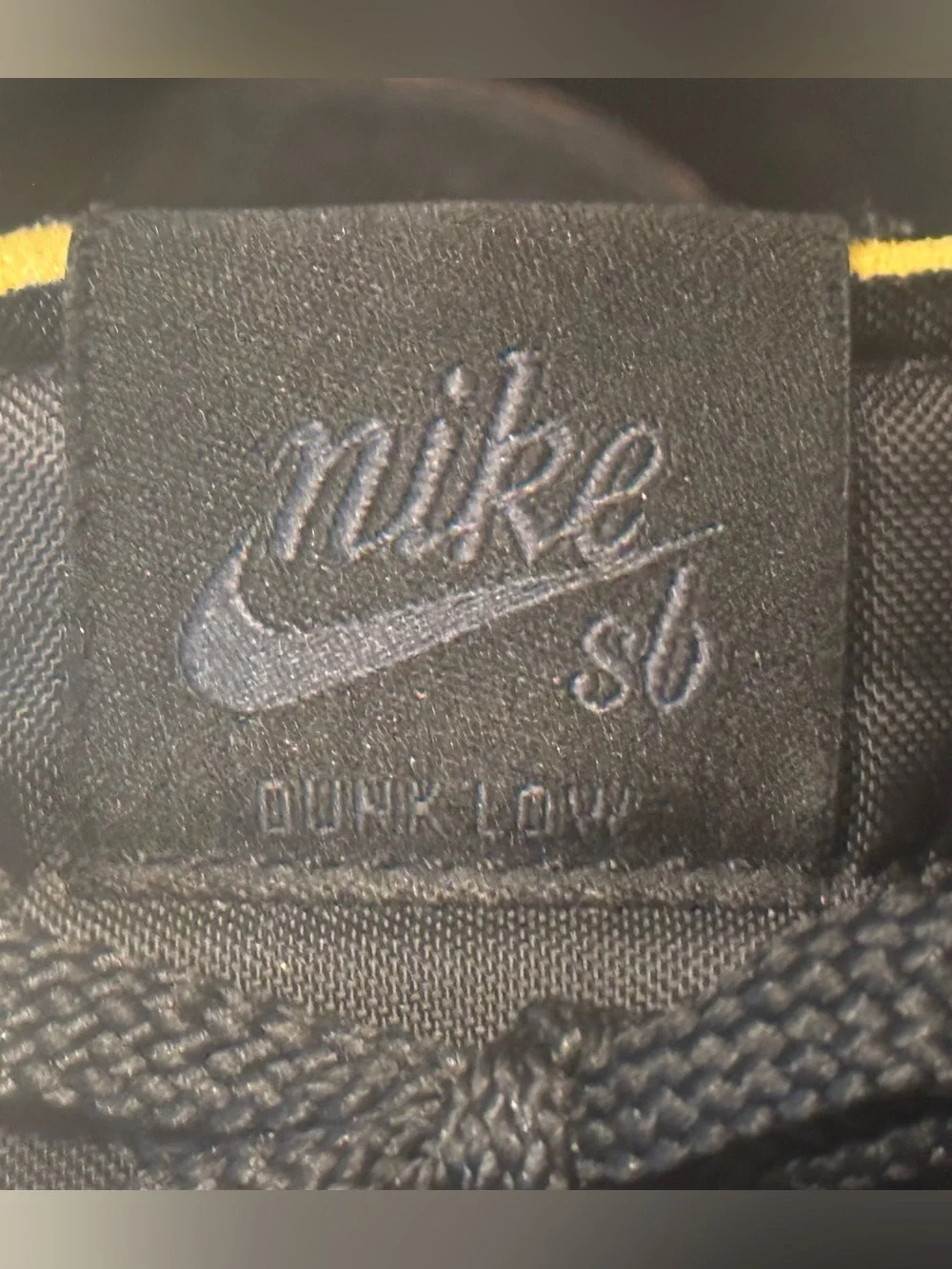 Nike SB Dunk Low Black Suede Low-Top Sneakers - Men Size 12
